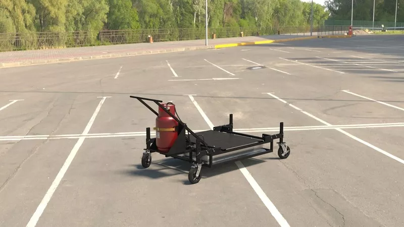 Инфракрасный разогреватель асфальта SP-120