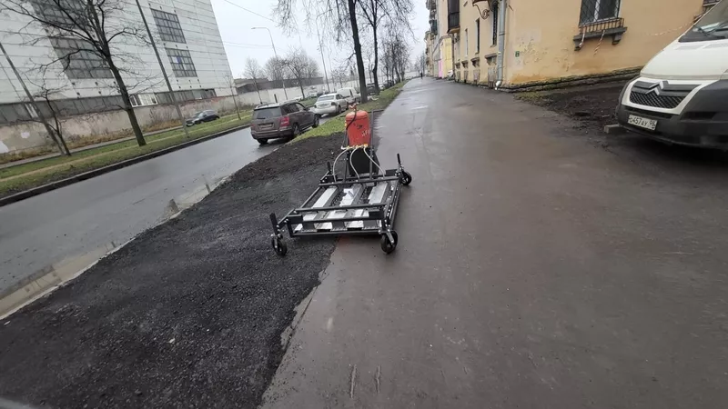 Инфракрасный разогреватель асфальта SP-120