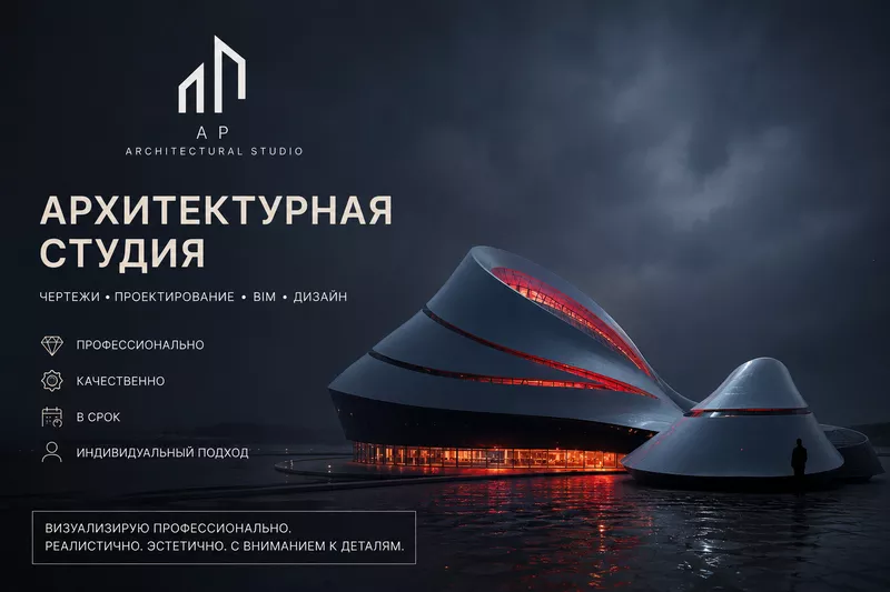 Архитектурная студия | Чертежи,  планировки,  Revit,  оцифровка