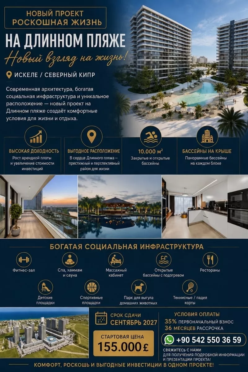 СЕВЕРНЫЙ КИПР — НЕДВИЖИМОСТЬ ПРЕМИУМ-КЛАССА. 2