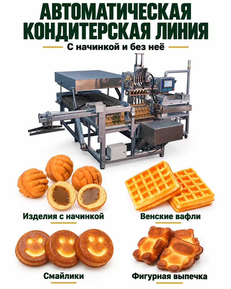 Кондитерское оборудование от производителя